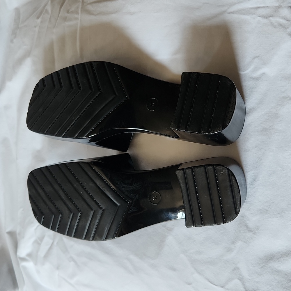Beach By Matisse Patent Slip On Sandals - Picture 8 of 12